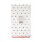 Blue Stars Scallop Napkins Red, White & Blue Holiday & Christmas Party Decor, Patriotic Tableware for BBQs, Memorial Day & Celebrations
